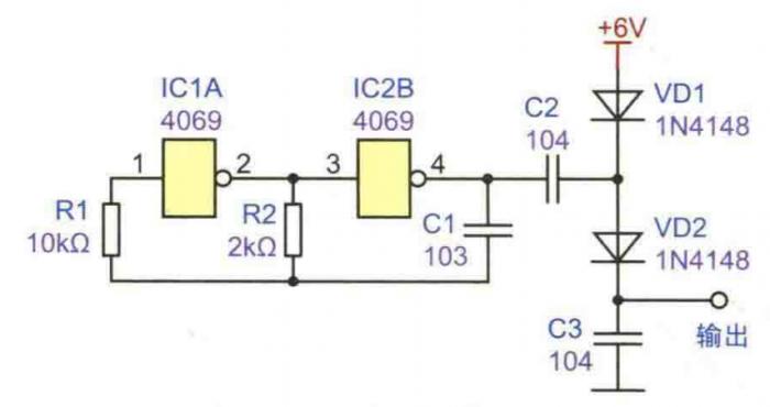 門(mén)電路的倍壓電路